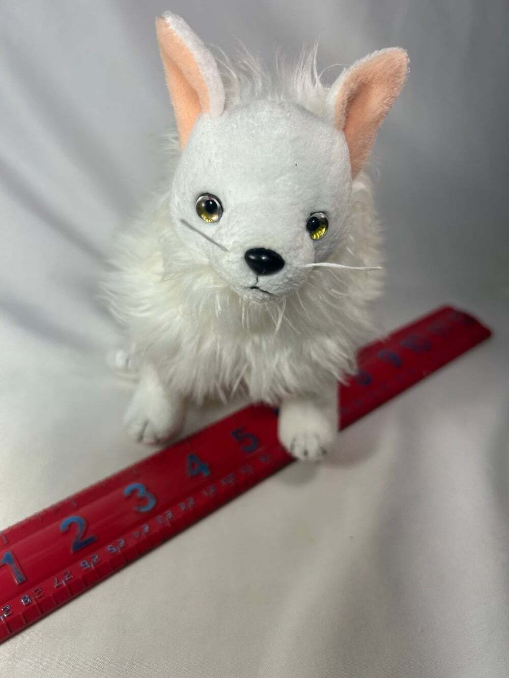 Ty Beanie Baby Snocap the White Snow Fox 8" READ